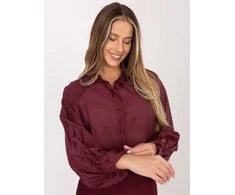 Marškiniai bordo atspalvio IT – elegancijai ir patogumui kiekvieną dieną.