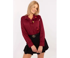 Marškiniai-DHJ-KS-9230.75P-bordo