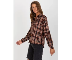 Marškiniai-EM-KS-3292.69P-juoda-smėlio spalvos