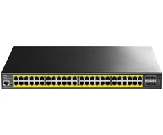 Maršrutizatorius 48 prievadų valdomas komutatorius CUDY GS2048PS4-720W