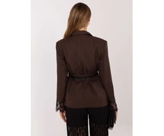 Švarkelis tamsiai rudas Mi-Ma – stiliui ir elegancijai kasdien.