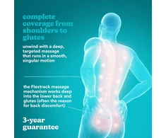 Masažinė pagalvėlė su šildymu ir Flextrack technologija Homedics Flex Back Cushion