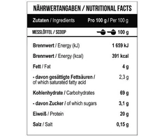 Masės didinimo gaineris MST Best Mass Gainer 1000 g