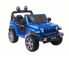 Lean Cars Vienvietis vaikiškas elektromobilis 4x4 LeanToys FT-938, mėlynas