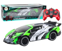 Lean Toys Nuotoliniu Būdu Valdomas Sportinis Automobilis 1:10, 25 km/h, Žalias
