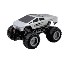 Lean Toys Nuotoliniu būdu valdomas visureigis automobilis RC 1:16 sidabrinis