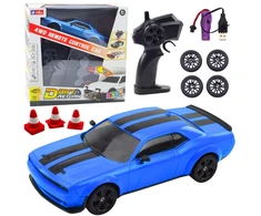 Lean Toys Nuotoliniu būdu valdomas 4WD driftinis automobilis RC