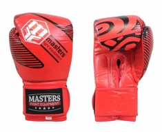 Masters Rbt Odinės Bokso Pirštinės-Raudonos 14 oz 01806022-14