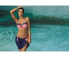 Maudymosi kostiumėlis Marina Blu Scuro M red (118)