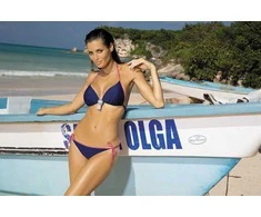 Maudymosi kostiumėlis Megan Blu Scuro + Raudona M red (84)