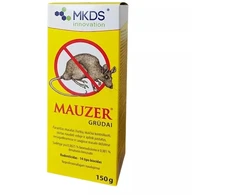 Mauzer grūdai pelių ir žiurkių naikinimui, 150 g
