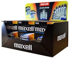 Maxell Alkaline LR03 AAA 4-pack Ekranas (30 blister packs/120 batteries)