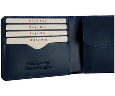 Mały kolorowy Portfel damski BajuBaj w motyle su RFID PD1050s13 RFID