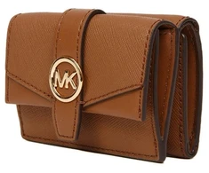 Mały portfel damski Michael Kors 35F5GGRD0L – koniakowy