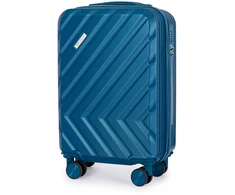 Kelioninis Solier Luggage Mažas salono lagaminas S ABS - Solier 20 KYOTO 1071 - Tamsiai mėlyna