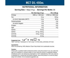 Applied Nutrition MCT aliejus 490ml