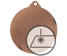 Medalis su graviravimu ant laminato