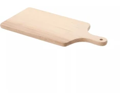 Medinė pjaustymo lentelė su rankena 38 × 17,5 cm
