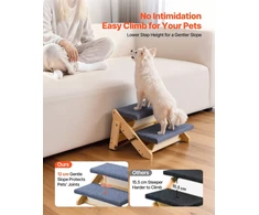 Mediniai laipteliai augintiniams VEVOR ZD-25DOG04, 50 kg apkrova