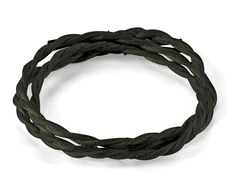 Medžiaginis trosas, juodas, 303079