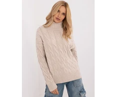 Megztinis-AT-SW-23445.00-šviesiai smėlio spalvos