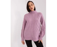 Megztinis - AT-SW-2355-2.19P - šviesiai violetinis