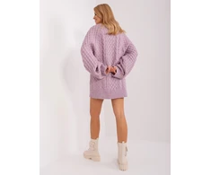 Megztinis - AT-SW-2367-2.64P - šviesiai violetinis