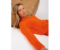 Megztinis-LC-SW-8010.22P-oranžinė