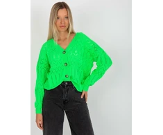 Megztinis-LC-SW-8022.04P-fluo žalias