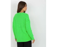 Megztinis-LC-SW-8036.74P-fluo žalias