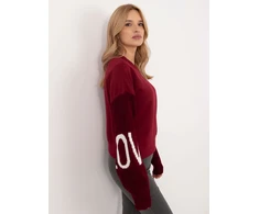 Megztinis-MI-BL-M5975.26P-bordo