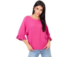 Megztinis oversize fuksijos spalvos