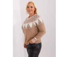 Megztinis-PM-SW-PM837.31X-tamsiai smėlio spalvos