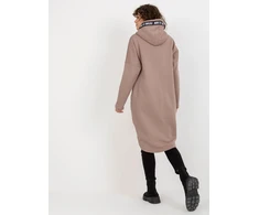 Megztinis-RV-BL-6683.00P-tamsiai smėlio spalvos