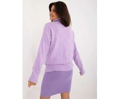 Megztinis šviesiai violetinis
