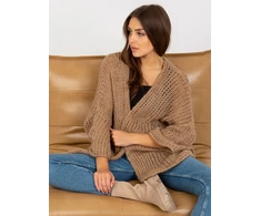 Megztinis-TW-SW-BI-M2202.29X-tamsiai smėlio spalvos