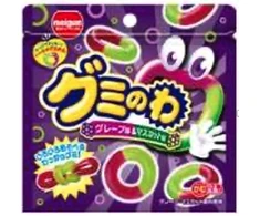 Meiji gummi Grape &amp; Muscat 22g x144 (JPY)