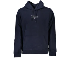 mėlyna BLUZA MĘSKA BEZ ZAMKA TOMMY HILFIGER