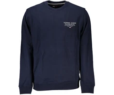 mėlyna BLUZA MĘSKA BEZ ZAMKA TOMMY HILFIGER