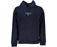 mėlyna BLUZA MĘSKA BEZ ZAMKA TOMMY HILFIGER