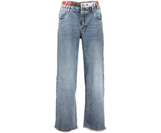 Mėlyna jeansy moterims Desigual Belt