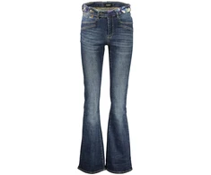 Mėlyna jeansy moterims Desigual Hipbelt