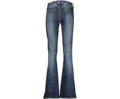 Mėlyna jeansy moterims Desigual Hipbelt