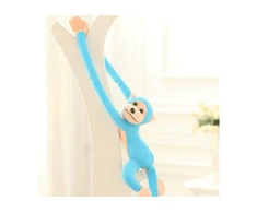 Lean Toys Pliušinė beždžionė su garsu, 80 cm
