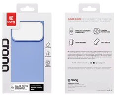Mėlynas Crong Color Cover Magnetic dėklas iPhone 18 Pro Max / 17 Pro Max