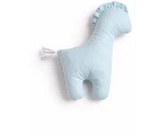 Mėlynas minkštas pirmasis žaislas arkliukas Lucky Horse