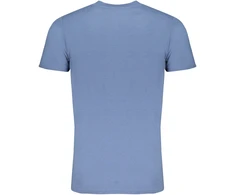Mėlynas T-SHIRT MĘSKI Z KRÓTKIM RĘKAWEM NORWEGIA 1963