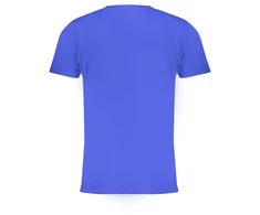 Mėlynas T-SHIRT MĘSKI Z KRÓTKIM RĘKAWEM NORWEGIA 1963
