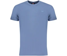 Mėlynas T-SHIRT MĘSKI Z KRÓTKIM RĘKAWEM NORWEGIA 1963