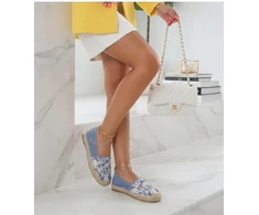 Mėlynos espadrilės Solea